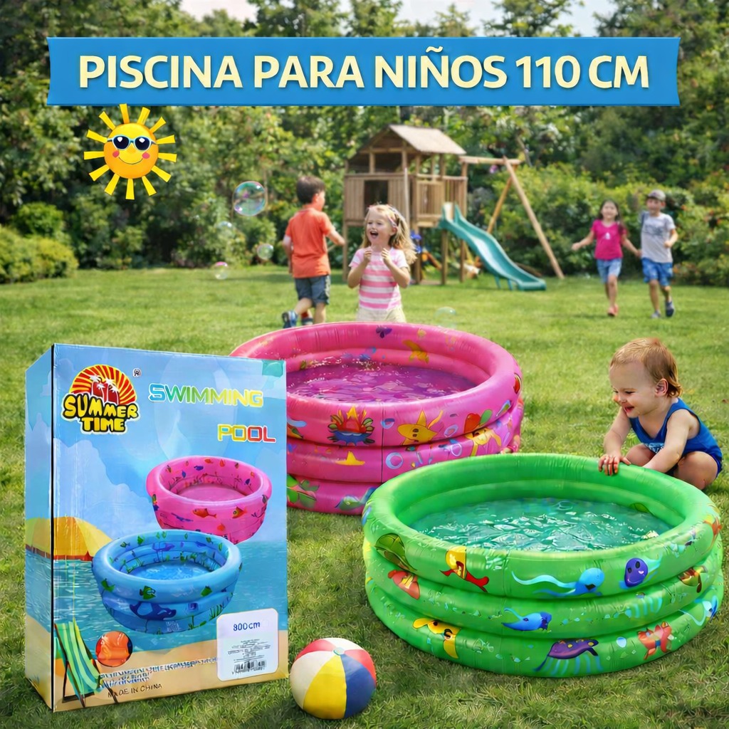 Piscina para niños de 110